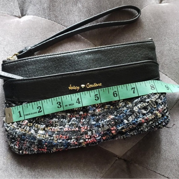 JUICY COUTURE Women’s Wristlet Tweed - Picture 6 of 6